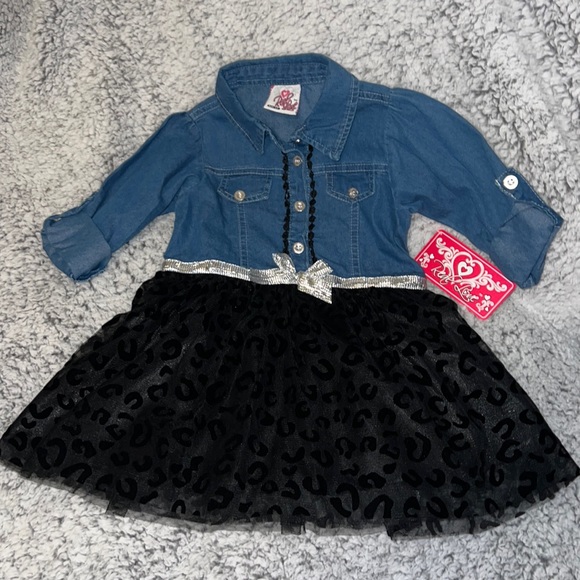 3T Real Love Denim Dress - Picture 1 of 4